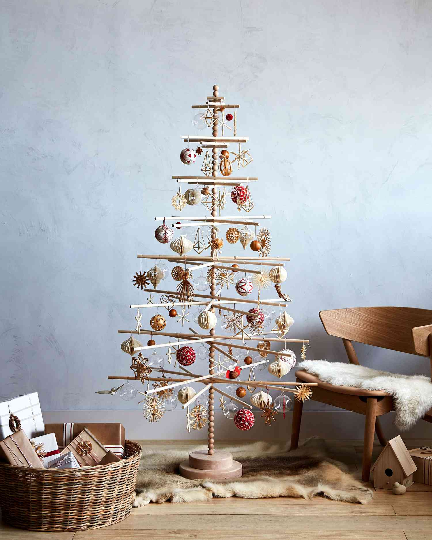 13 Christmas Tree Alternatives With A Creative Twist pertaining to Christmas Tree No Leaves