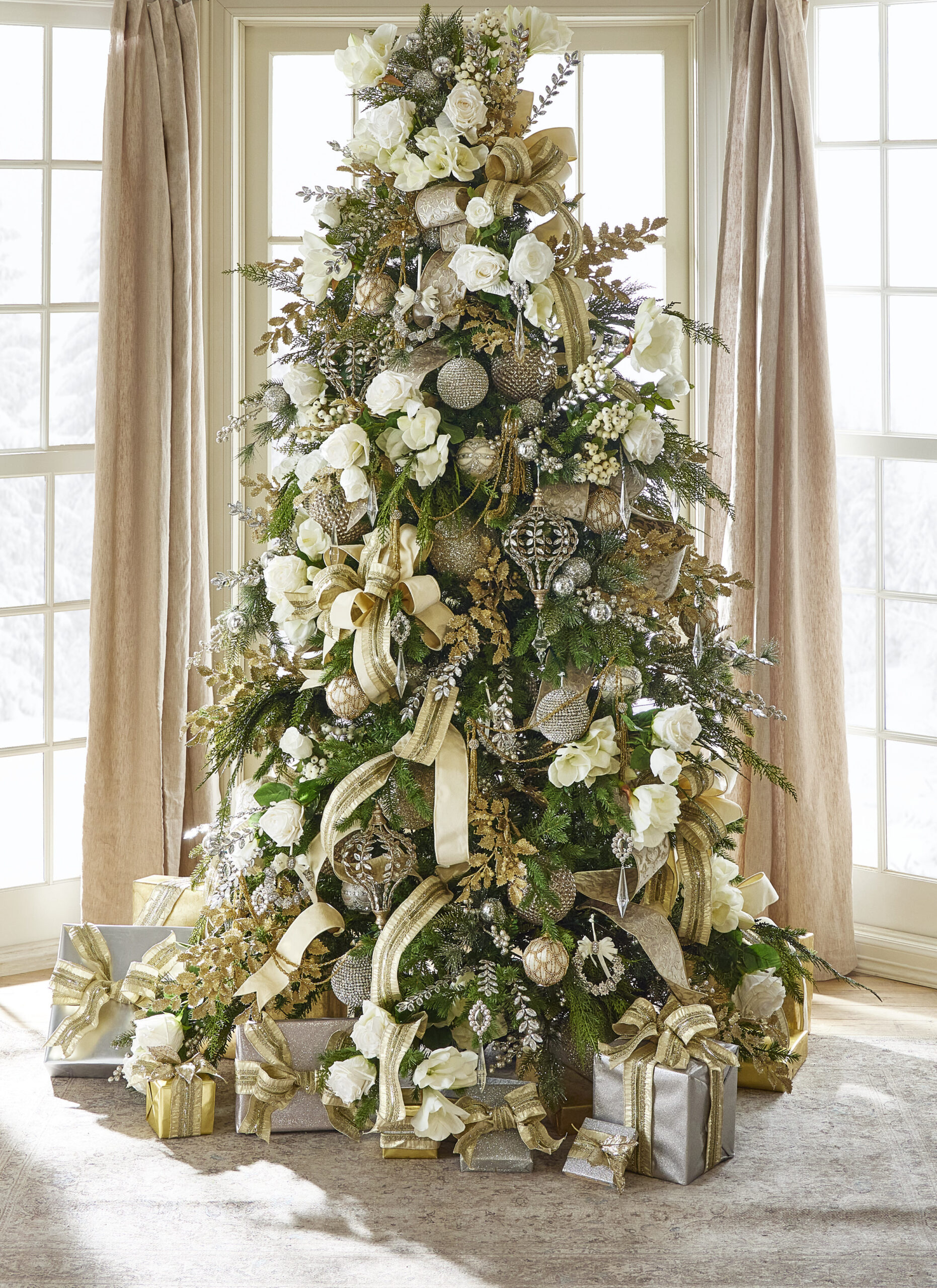 2023 Christmas Tree Decorating Ideas - The Jolly Christmas Shop intended for Christmas Tree Leaves Decor