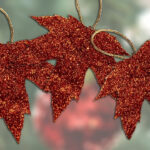 Diy Leaf Ornament With Regard To Christmas Ornaments Leaves