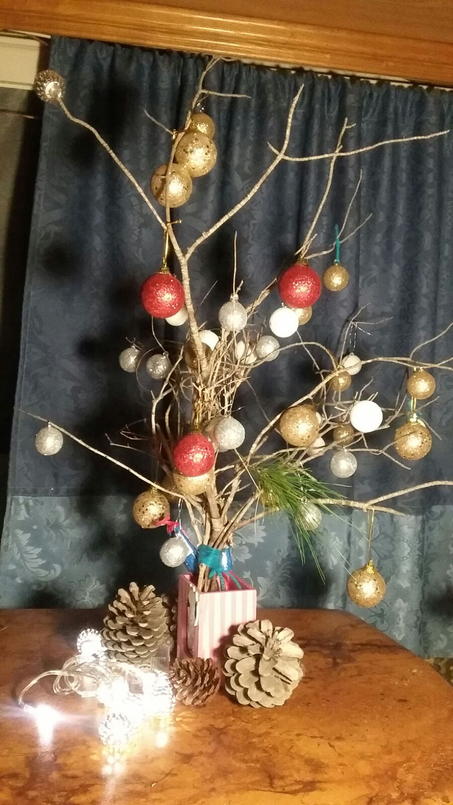 Homemade Christmas Tree - No Tree Got Cut Or Hurt! — Steemit regarding Christmas Tree No Leaves