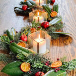 How To Dry Fruit And Preserve Leaves For Natural Christmas Decor Pertaining To Christmas Leaves Decor