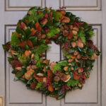 The Magnolia Company: Little Gem & Berries Wreath In Christmas Wreath Magnolia Leaves