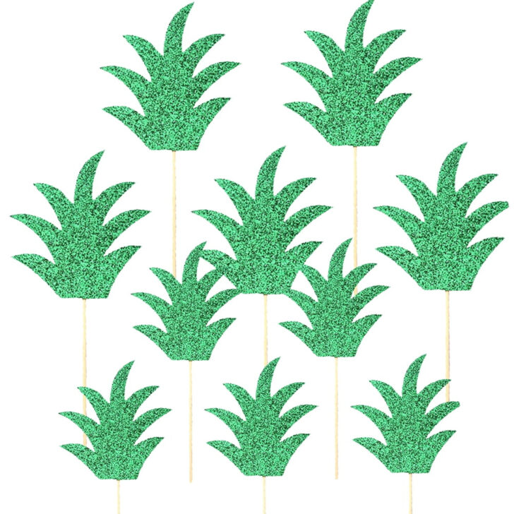 Printable Pineapple Leaf Template