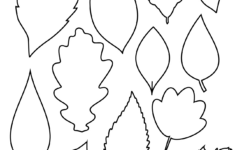 37 Printable Leaf Templates, Outlines & Shapes (Free) – World Of in Leaf Shape Template Printable