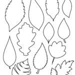 37 Printable Leaf Templates, Outlines & Shapes (Free)   World Of Pertaining To Fall Cut Out Printable Leaf Template
