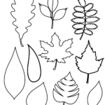 37 Printable Leaf Templates, Outlines & Shapes (Free)   World Of Within Printable Fall Leaves Stencils