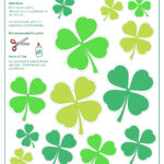 4 Leaf Clover Templates For Four Leaf Clover Printable Template