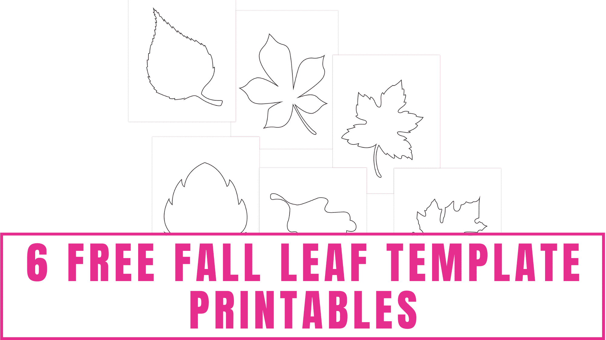 6 Free Fall Leaf Template Printables pertaining to Sycamore Leaf Template Printable