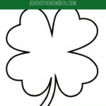 7 Four Leaf Clover Activities With One Free Printable For Four Leaf Clover Printable Template
