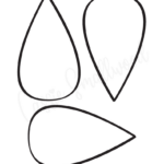 9 Free Printable Sunflower Templates   Cassie Smallwood With Printable Sunflower Leaf Template