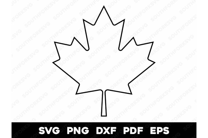 Canada Maple Leaf Template Printable