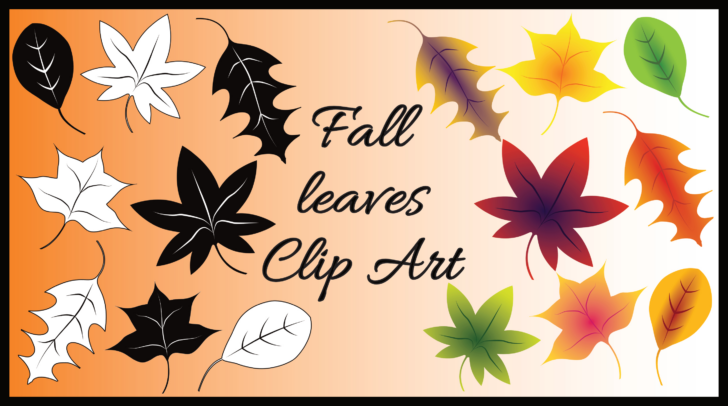 Fall Leaves Clip Art Printable