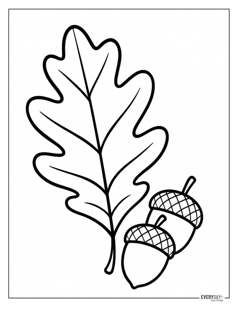 Fall Leaves Coloring Pages - Free Printables throughout Printable Fall Leaves To Color