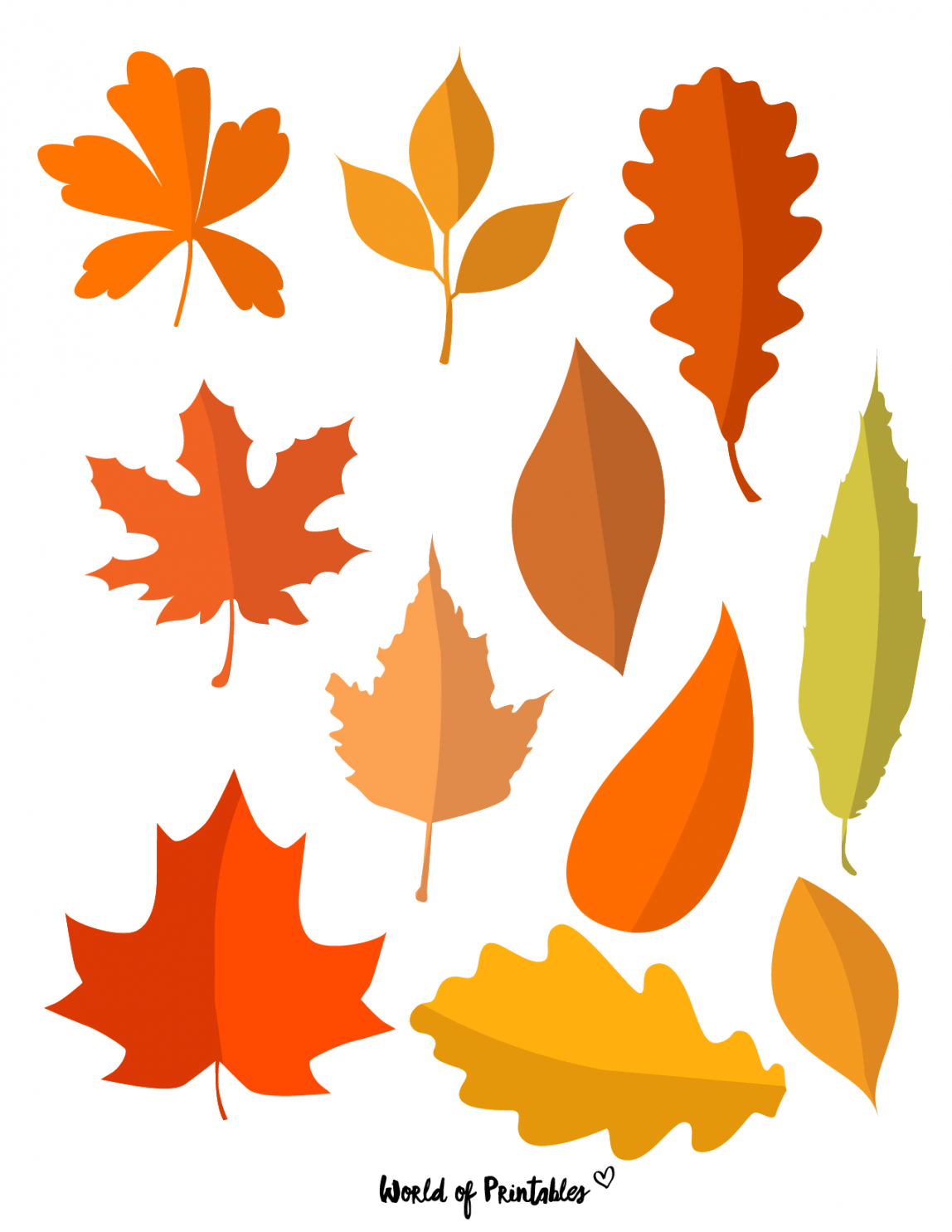 Fall Leaves Pattern Printable - Printable Party Favors with Printable Fall Leaves Images