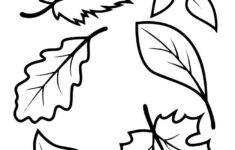 Fall Leaves Templates – 10 Free Pdf Printables | Printablee with Autumn Leaf Template Printable