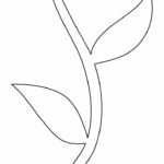 Flower Stems   12 Free Pdf Printables | Printablee Inside Printable Stem And Leaf Template