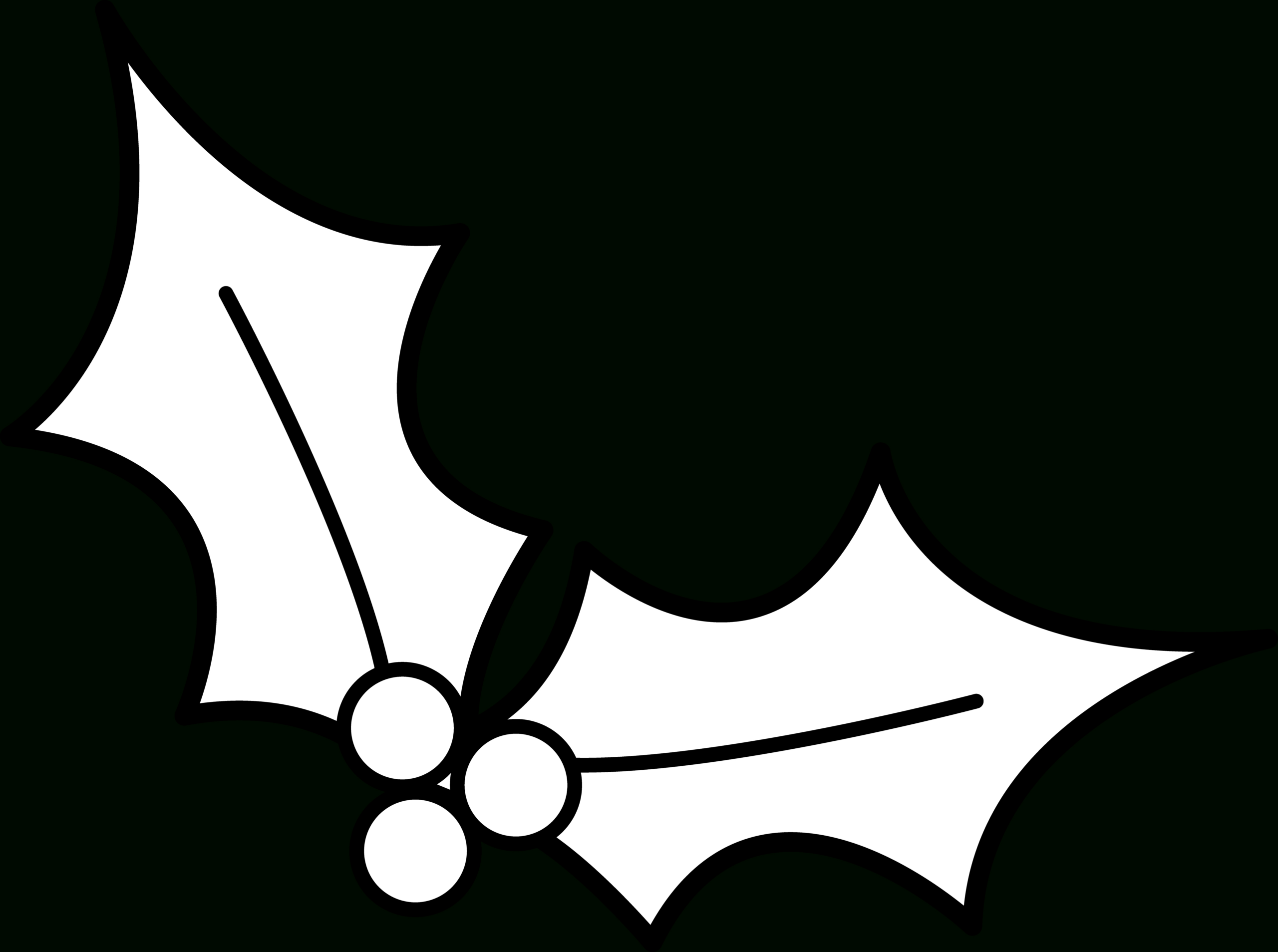 Free Holly Leaf, Download Free Holly Leaf Png Images, Free throughout Holly Leaf Printable Template