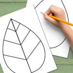 Free Leaf Templates & Outlines: Tons Of Printables!! Pertaining To Printable Macrame Leaf Template