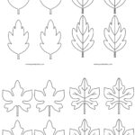Free Leaf Templates & Outlines: Tons Of Printables!! With Regard To Small Leaf Template Printable