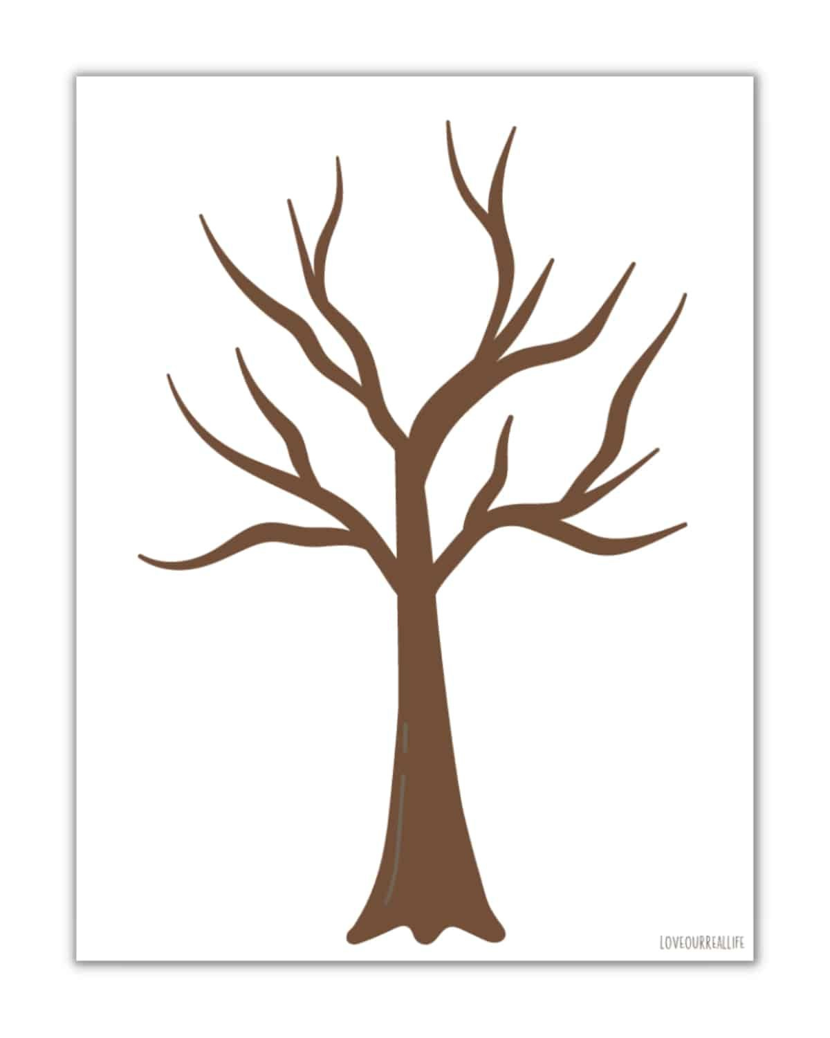 Free Printable Trees Without Leaves Template - 19 Pages pertaining to Printable Fall Tree Without Leaves