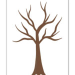 Free Printable Trees Without Leaves Template   19 Pages With Regard To Printable Fall Tree Without Leaves