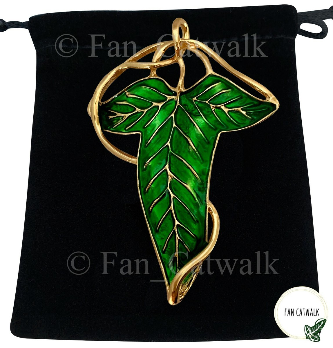 Gold Veins Elven Leaf Brooch Pin Badge Hobbit Lotr Lord Of The Rings Cape +  Bag in Lotr Leaf Cloak Brooch Printable Template