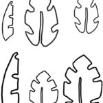 Hawaiian Leaf Template   Clip Art Library   Worksheets Library In Hawaiian Leaf Template Printable