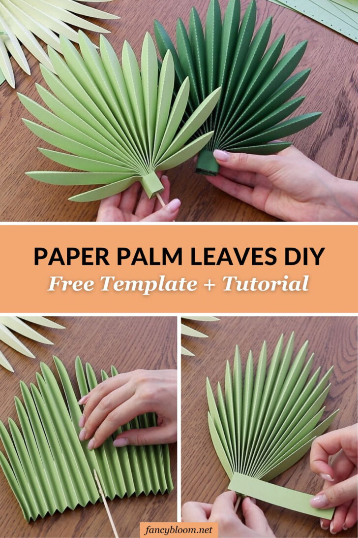 Palm Leaf Template Free Printable