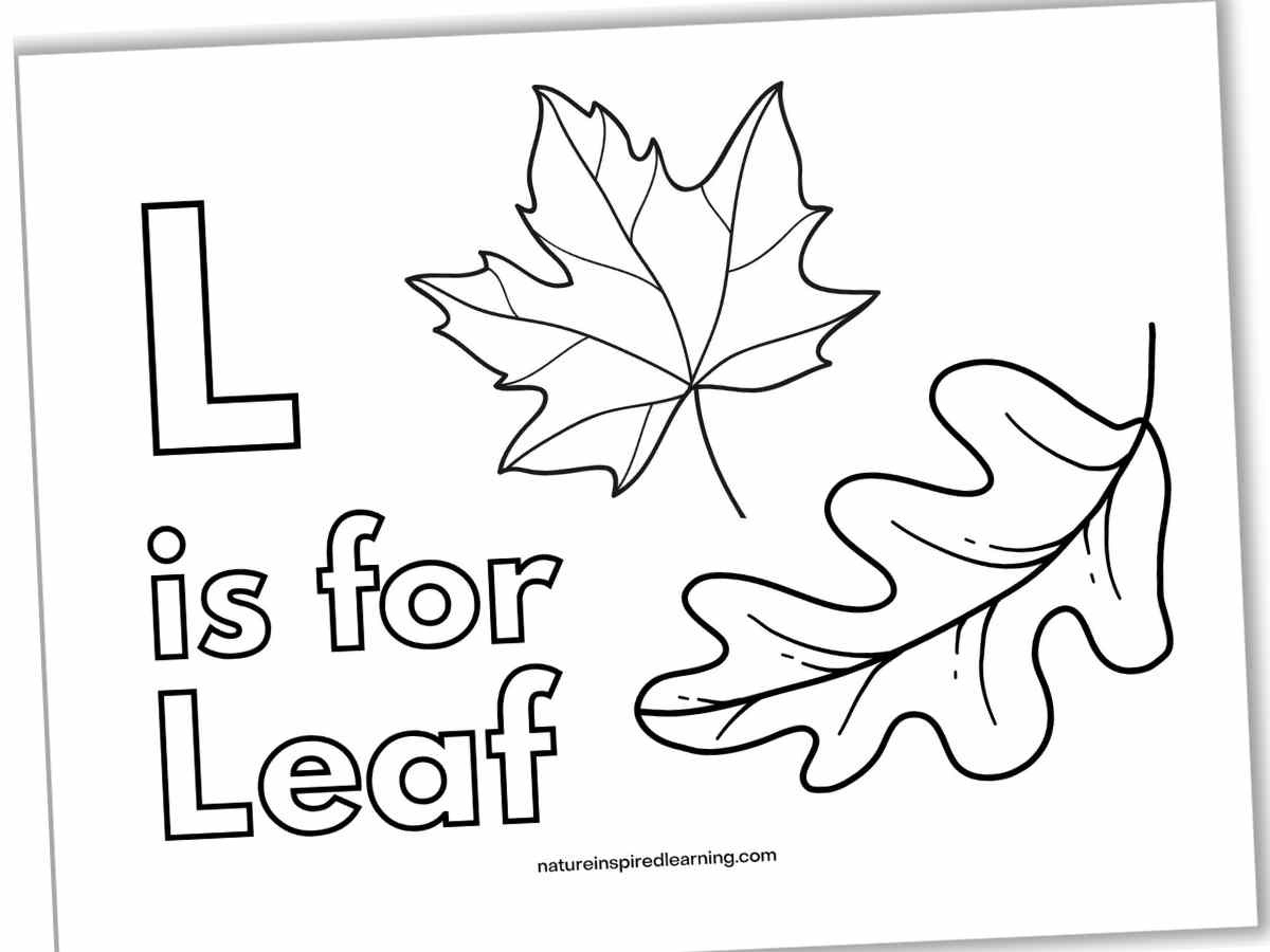 Leaf Coloring Pages - Nature Inspired Learning inside Printable Fall Leaves To Color