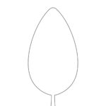 Leaf Outline   Childhood Magic Inside Leaf Templates Printable Pdf