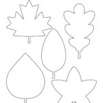 Leaf Outline   Childhood Magic Throughout Leaf Cut Out Template Printable