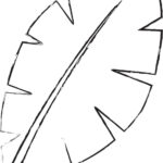 Leaf Palm Tree Foliage Natural Image Stock Vector Image & Art   Alamy Within Printable Palm Leaf Template