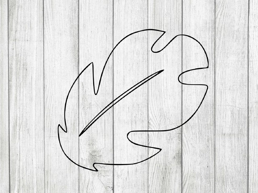 Lilo Hawaiian Leaf Svg, Lilo And Stitch Svg, Clipart Svg, Cutting Files For  Cricut Silhouette, Png, Eps, Svg - Etsy Denmark within Printable Lilo Leaf Template