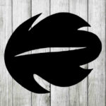 Lilo Hawaiian Leaf Svg, Lilo Und Maschen Svg, Clipart Svg In Printable Lilo Leaf Template