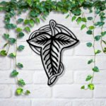 Lorien   Etsy Regarding Lotr Leaf Cloak Brooch Printable Template