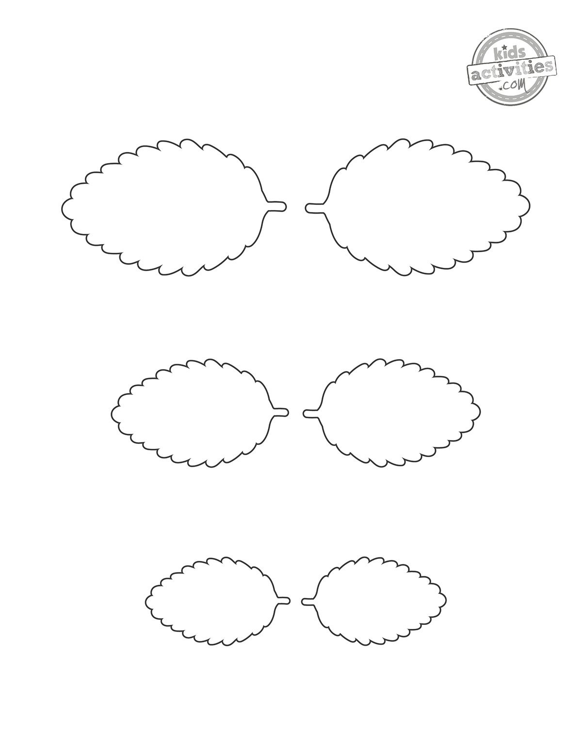 Paper Roses - Free Printable Templates | Kids Activities Blog with regard to Rose Leaf Template Printable