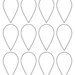 Printable Flower Petal Templates For Making Paper Flowers Inside Free Printable Flower Leaf Template