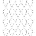 Printable Flower Petal Templates For Making Paper Flowers Pertaining To Printable Flower Leaf Template