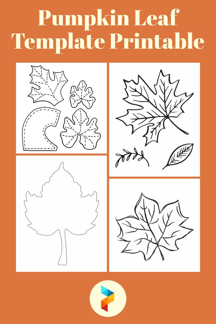 Pumpkin Leaf Template - 15 Free Pdf Printables | Printablee with Free Printable Pumpkin Leaf Template