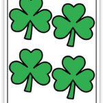 Shamrock Leaf Clover Templates (Free Pdf Downloads)   Simply Love Pertaining To Free Printable 3 Leaf Clover Template