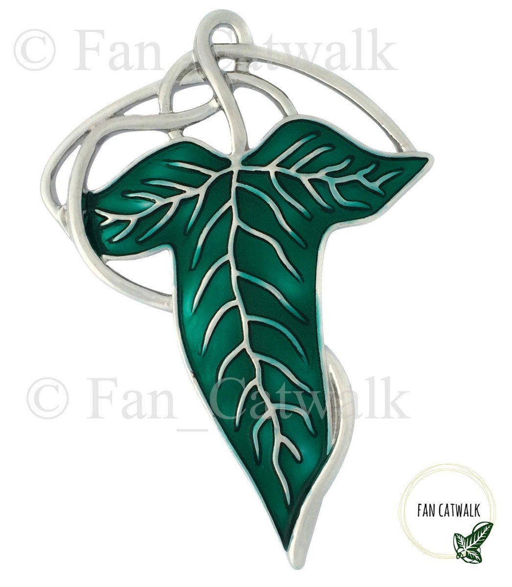 Silver Veins Elven Leaf Brooch Pin Badge Hobbit Lotr Lord Of The Rings Cape regarding Lotr Leaf Cloak Brooch Printable Template