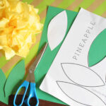 Summer Fruit Luau | How To Make Pineapple And Watermelon Party With Regard To Printable Pineapple Leaf Template